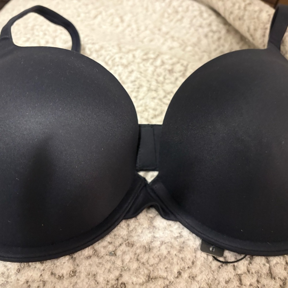 Skims Elegant Black Push Up Fots Everyone Women's Bra